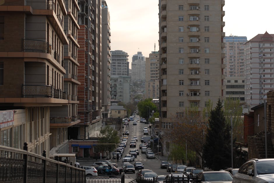 Shared public space prepared for a neighbourhood event